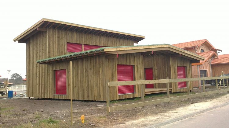 maison bois traditionnelle Andernos