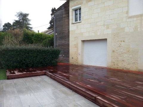 terrasse en bois exotique PADOUK 33360