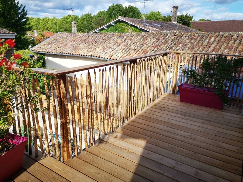 Ganivelle en acacia Hostens 33110