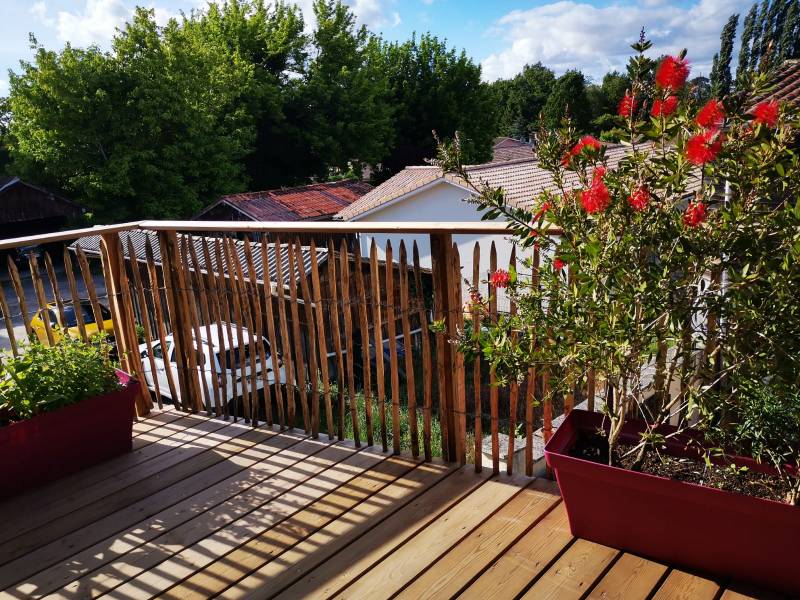 Terrasse en Pin classe IV Bordeaux