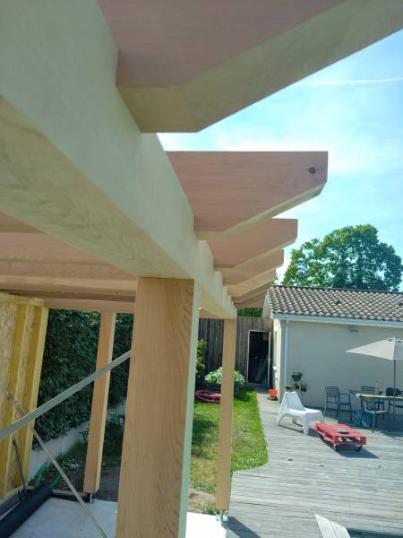 portique et solive en red cedar 33000