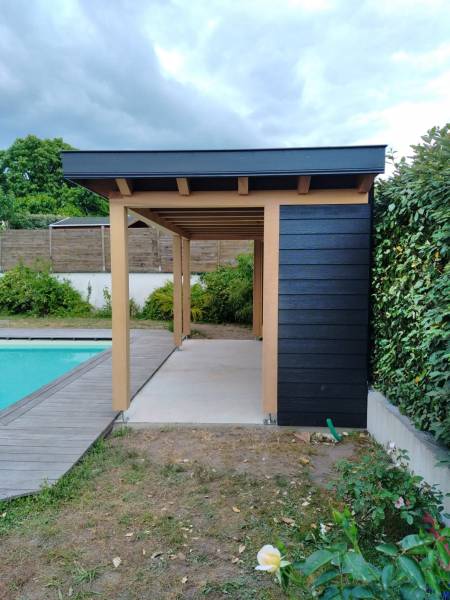 Bardage noir Hardi Plank 33650