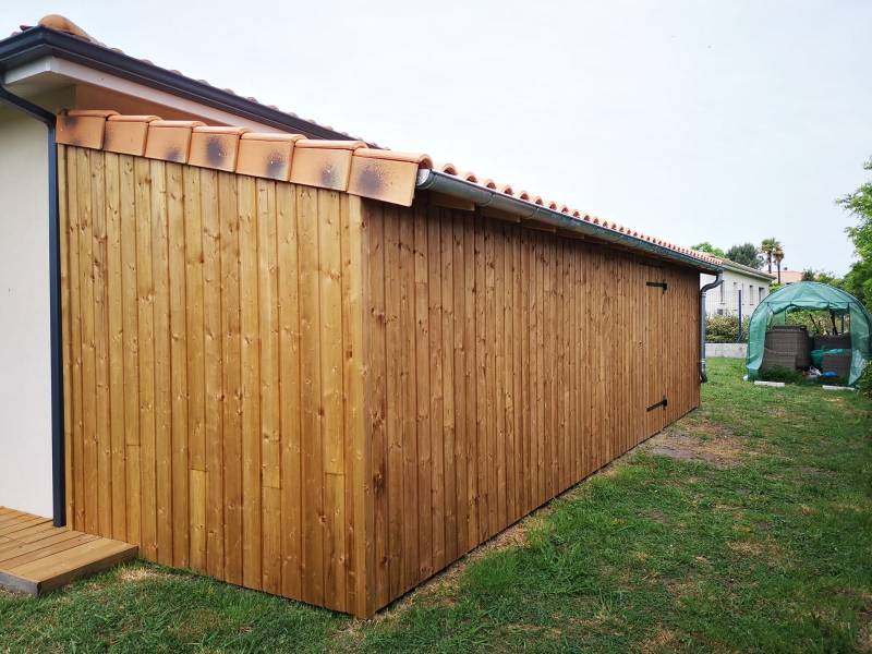 cabanon en bois par la société CBL à la Brède 33650