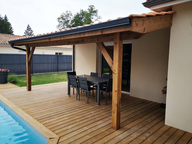 Charpentier bois sur les communes de Léognan 33850