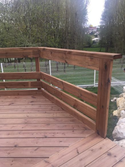 Rambarde en bois autoclave classe III 33650