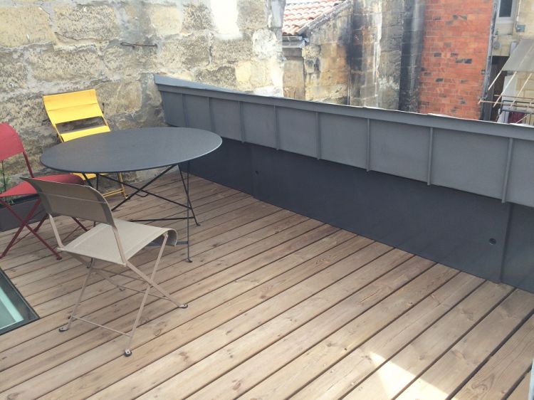Terrasse bois Bordeaux centre