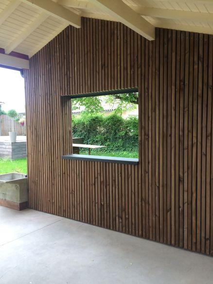 Bardage pin autoclave classe IV 33000