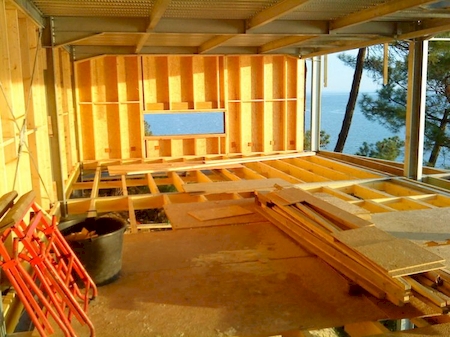 Notre zone d'activité pour ce service Faire construire une maison à ossature bois avec toit plat